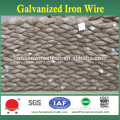 2015 real factory Galvanized Iron Wire